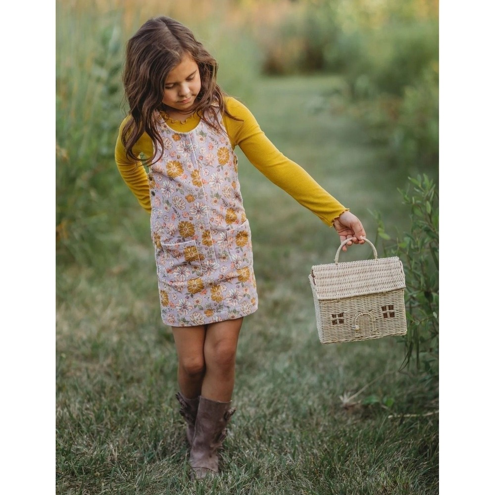 Cheeky Plum Parker Corduroy Jumper Set NWT 5 Girls Back to School Fall